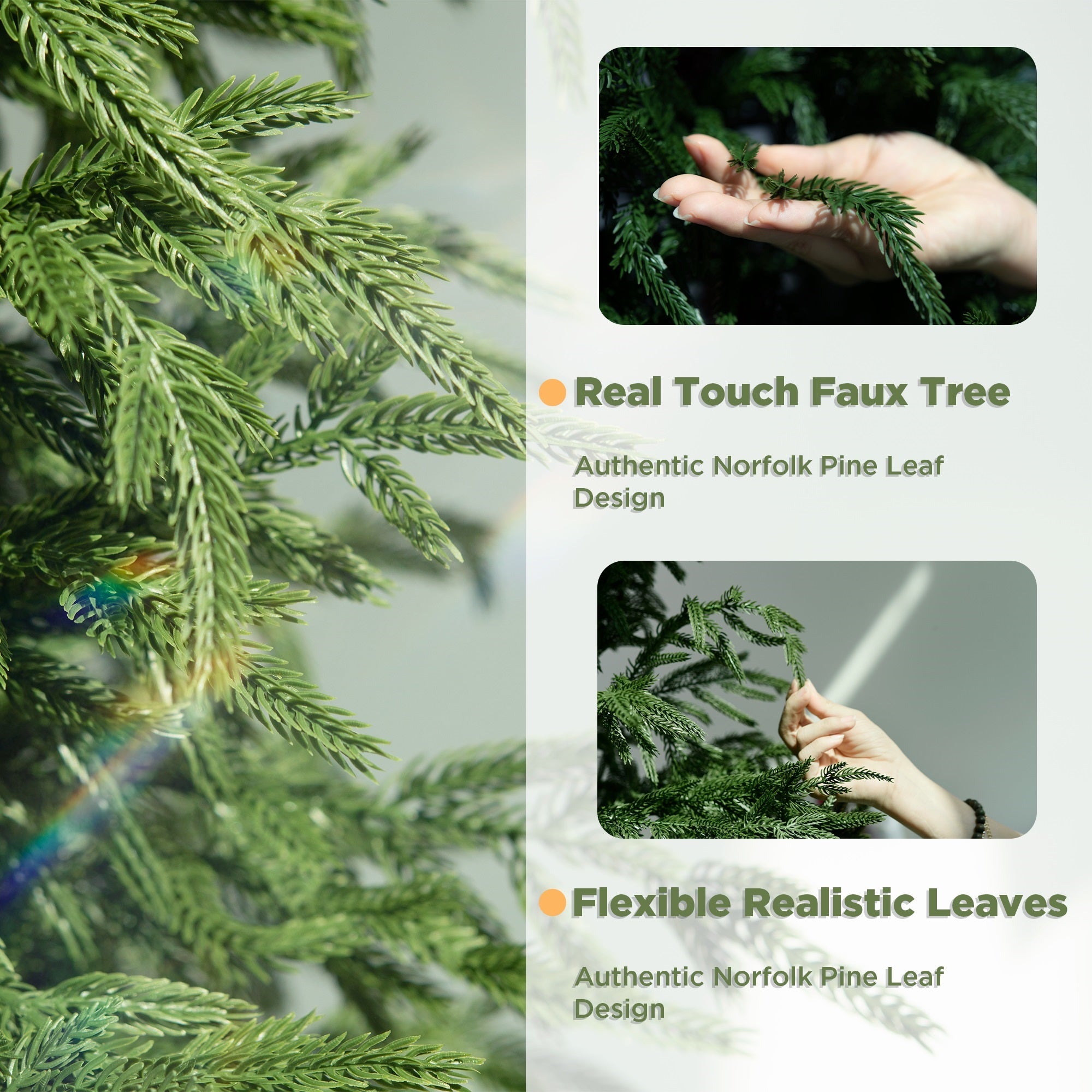 6' Artificial Norfolk Pine Trees