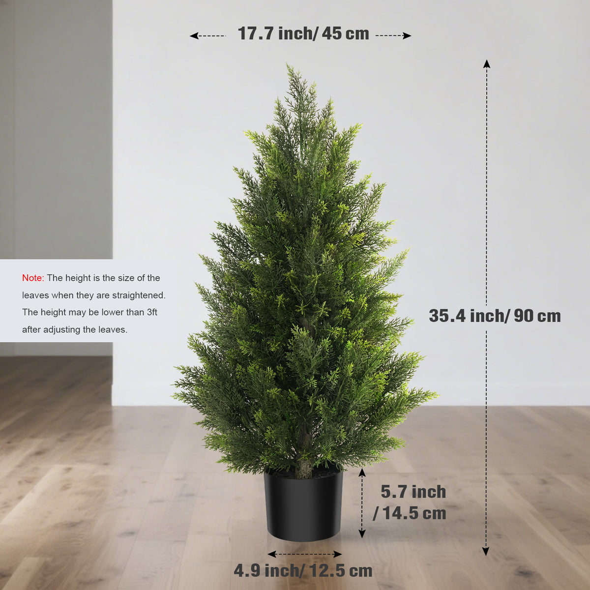 #Size_3'(36 In) #Quantity_2 Trees
