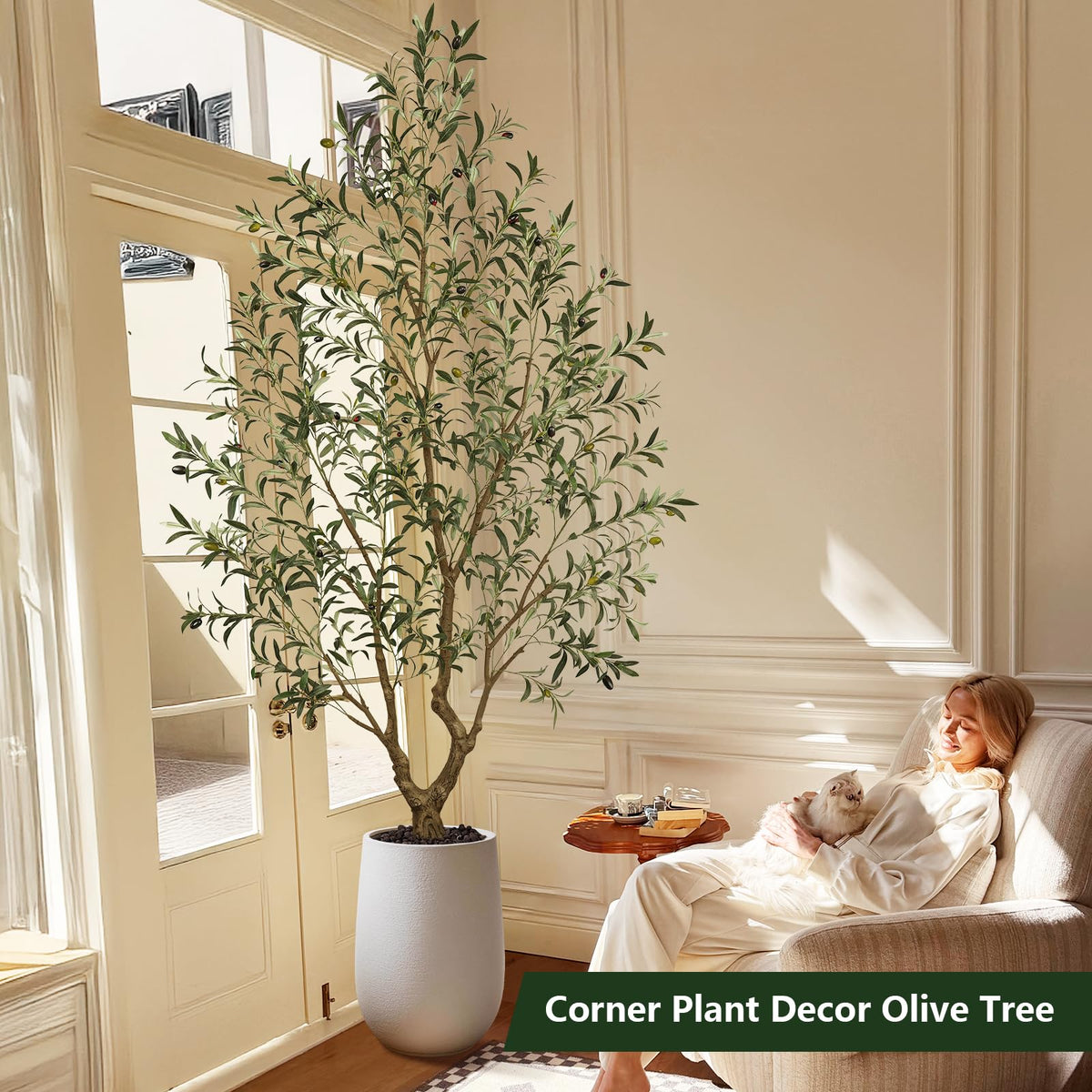 Vitalismo award-winning artificial cedar tree design