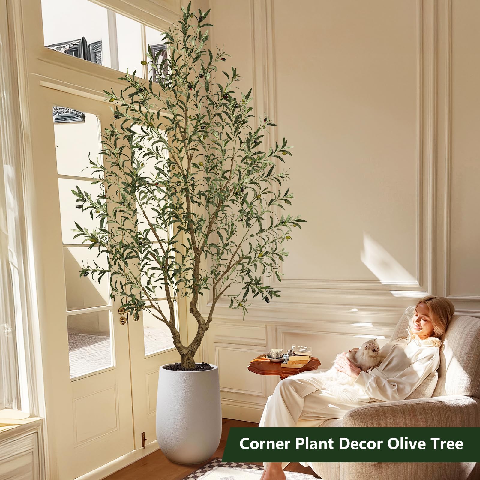 Vitalismo award-winning artificial cedar tree design