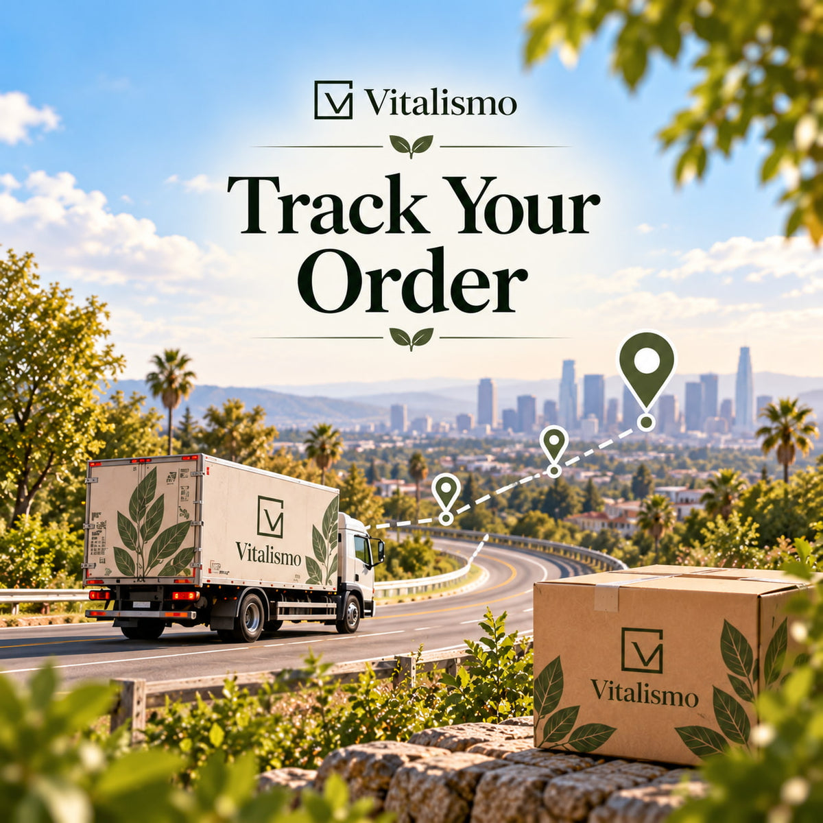 Vitalismo order tracking and delivery