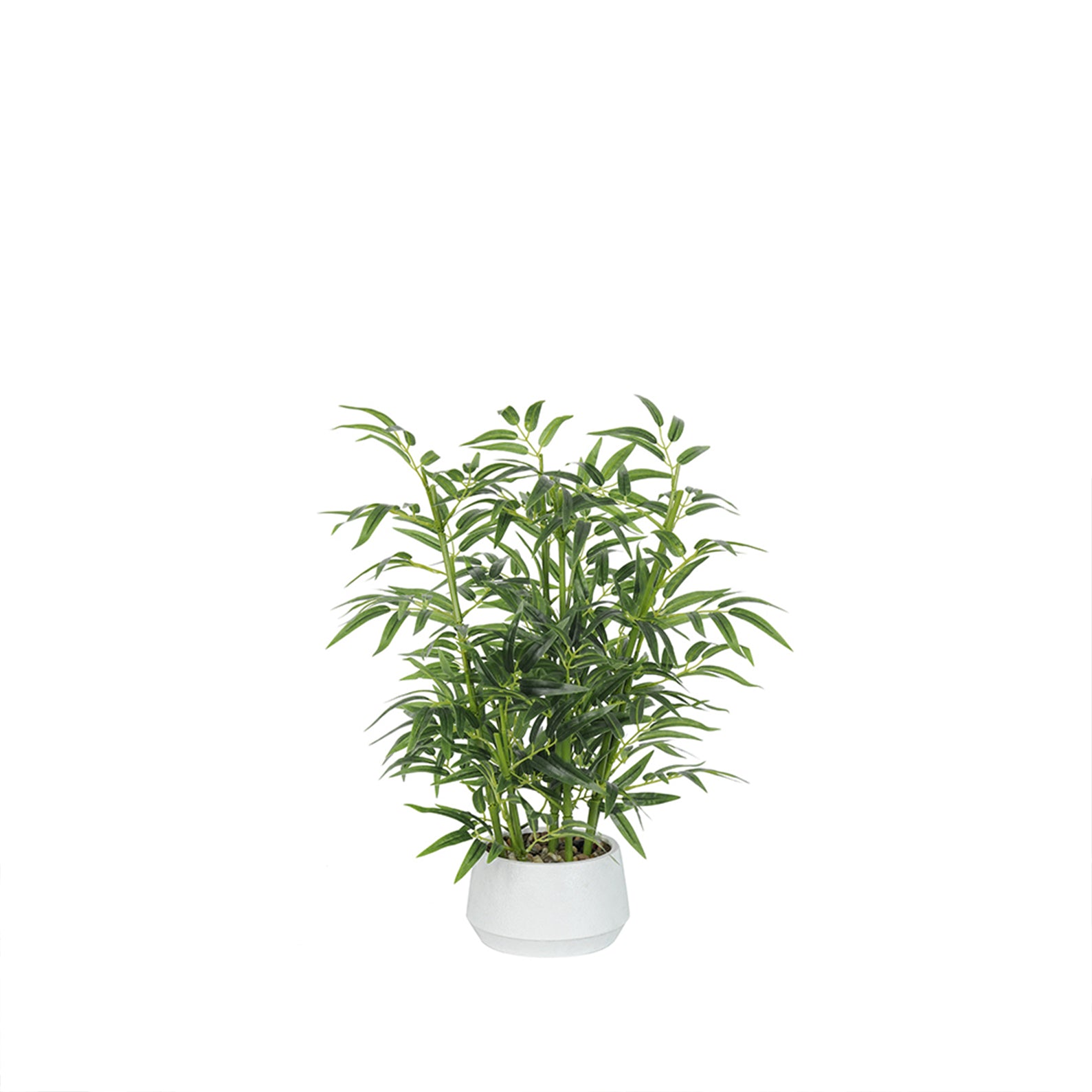 1.5' Artificial Bamboo Plant for Office Desk Decor