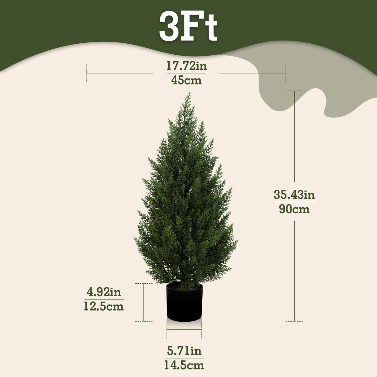 #Size_3'(36 In) #Quantity_1 Tree