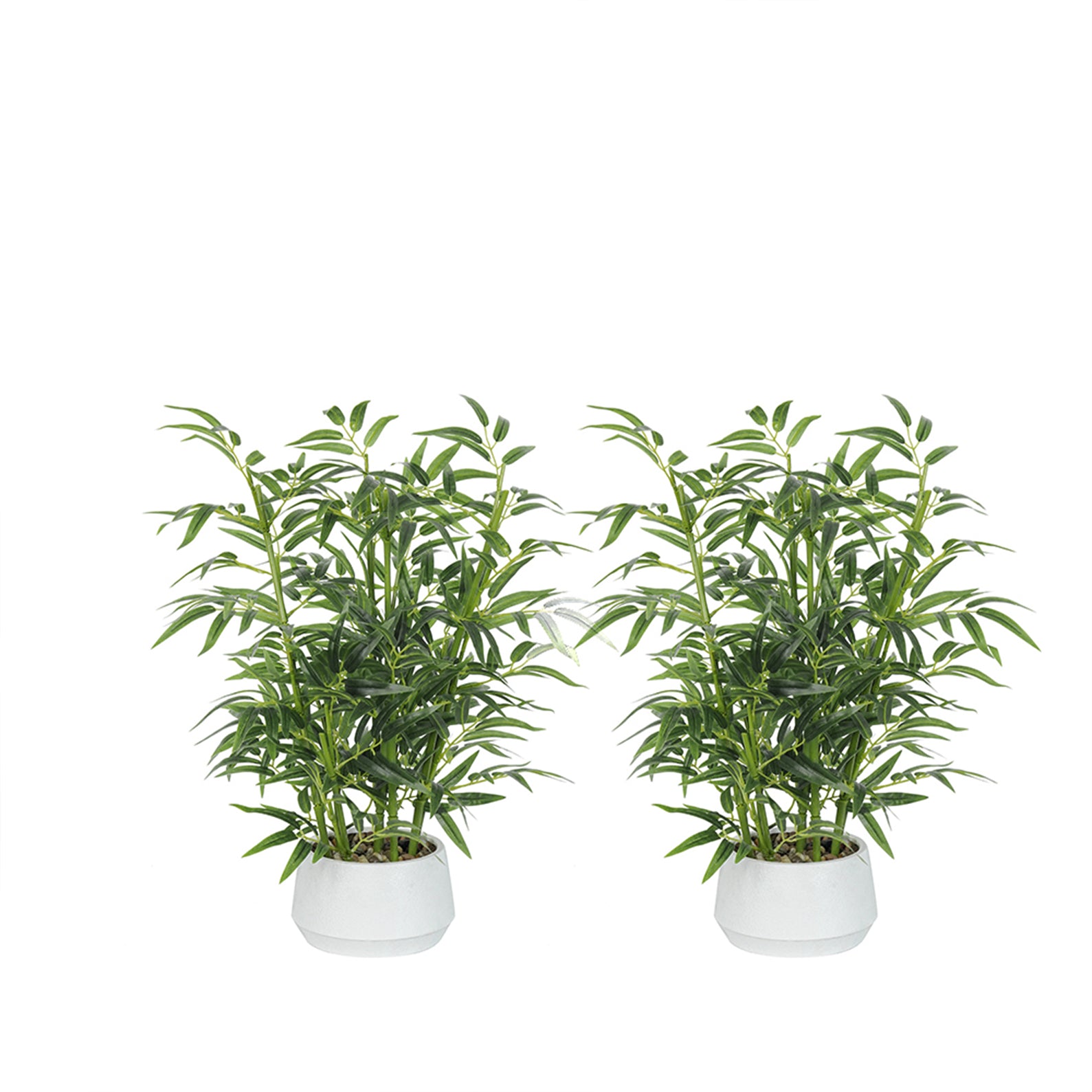 1.5' Artificial Bamboo Plant for Office Desk Decor