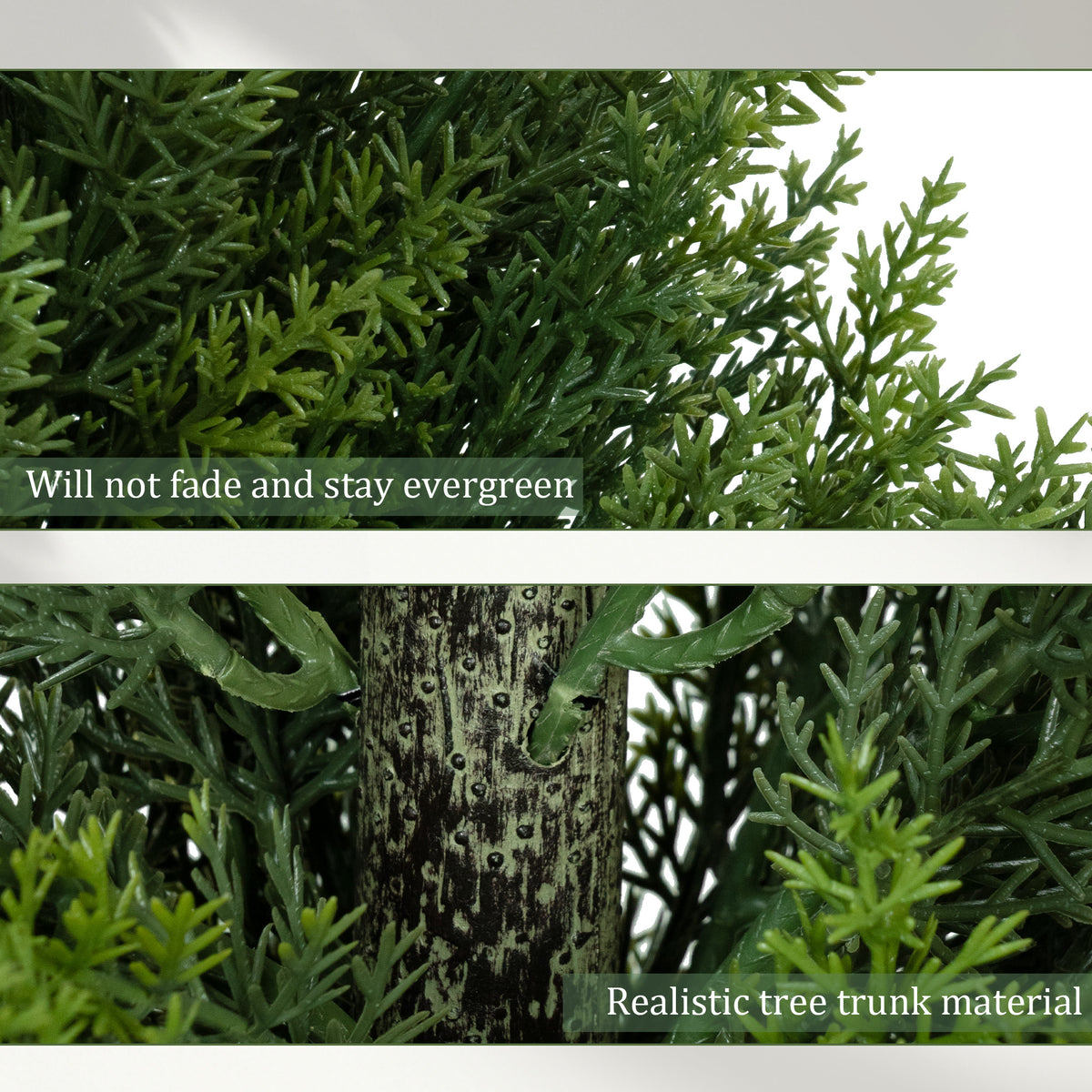 #Size_3'(36 In)+Black Pot(16 In) #Quantity_2 Trees