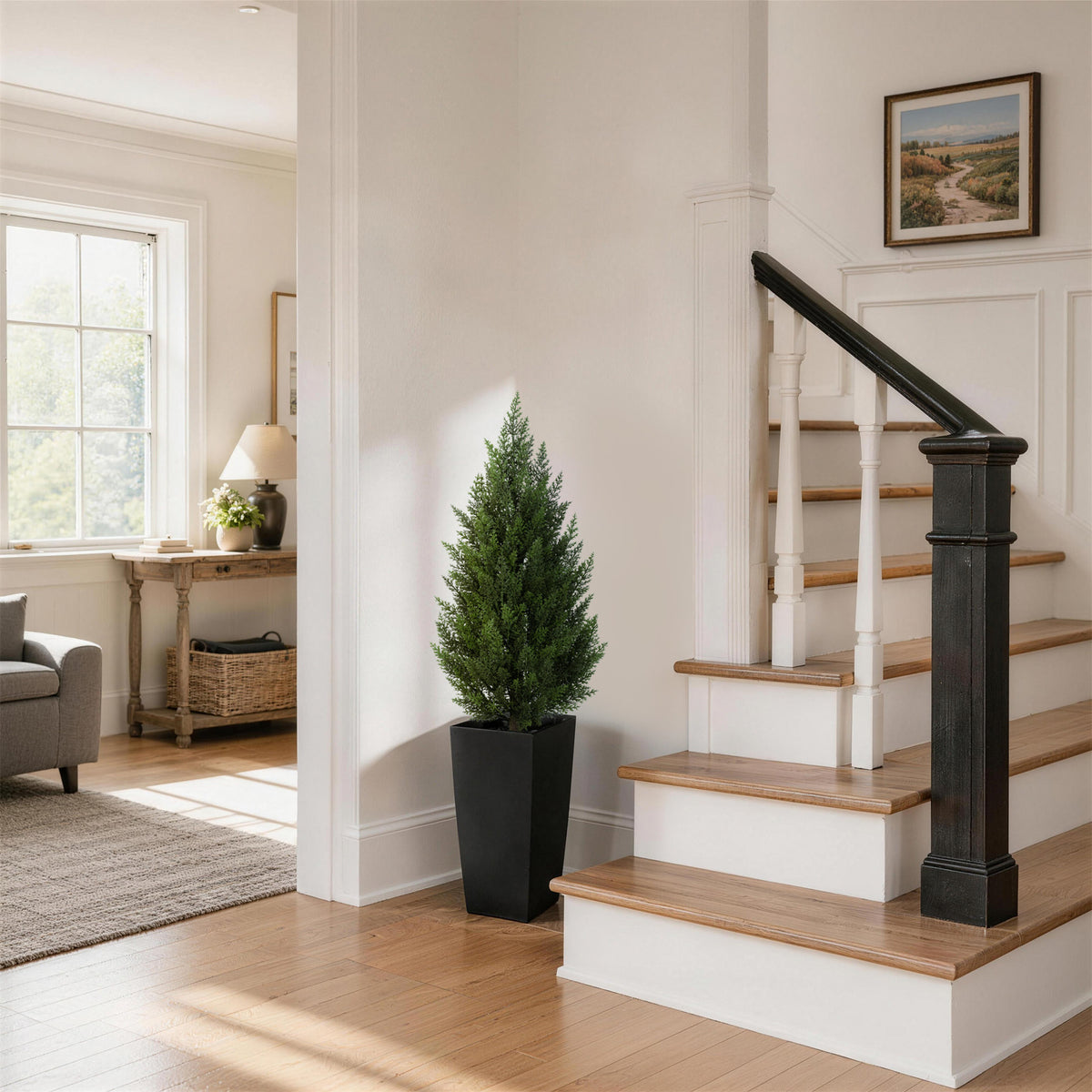 #Size_3'(36 In)+Black Pot(12 In) #Quantity_1 Tree (1 Tree + 1 Pot)