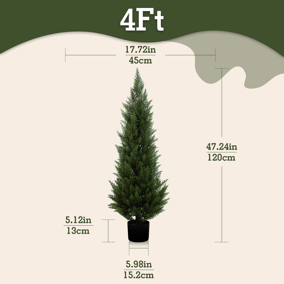 #Size_4'(48 In) #Quantity_1 Tree