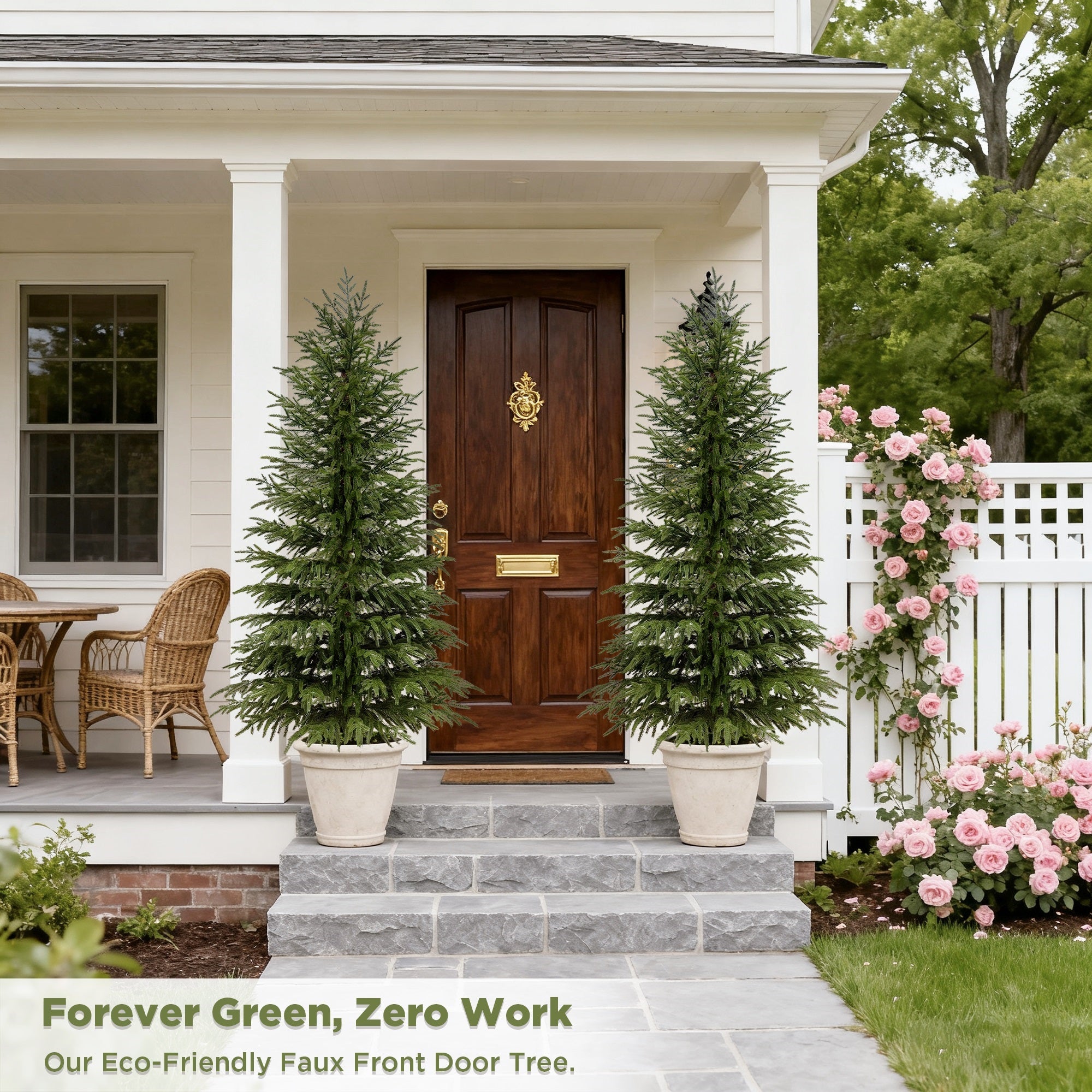 6' Artificial Norfolk Pine Trees