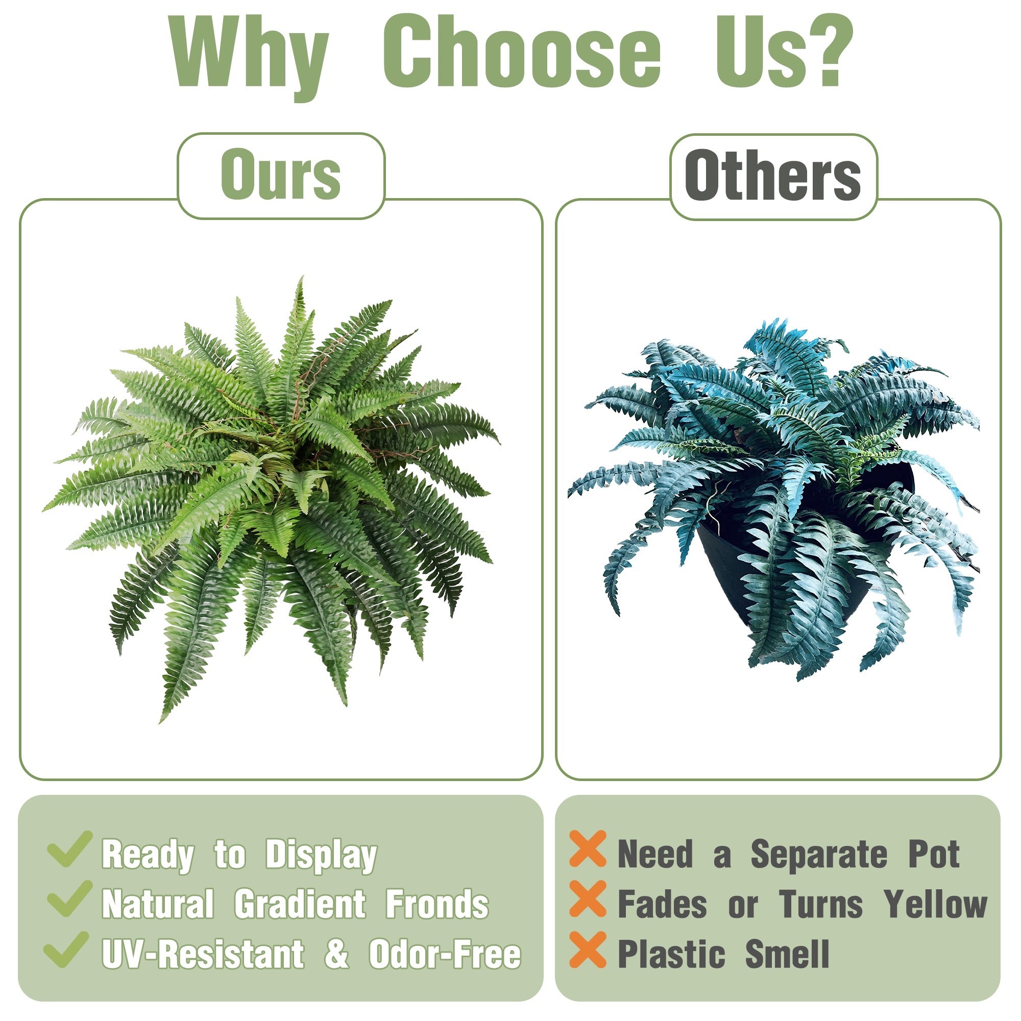 Artificial UV-Resistant Persian Grass