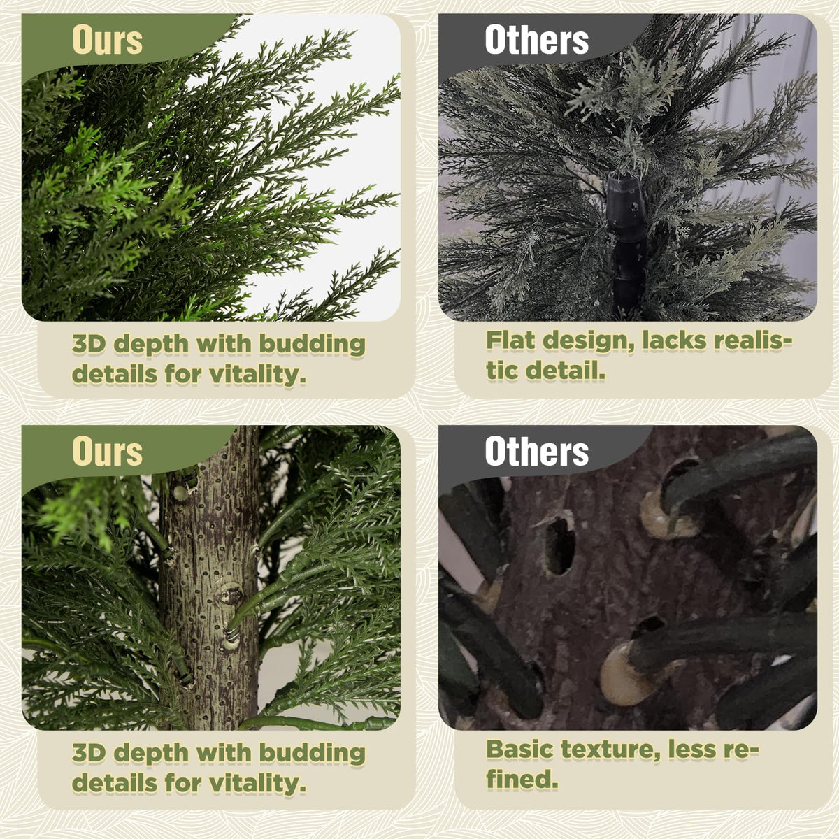 Cedar Tree Texture Detail