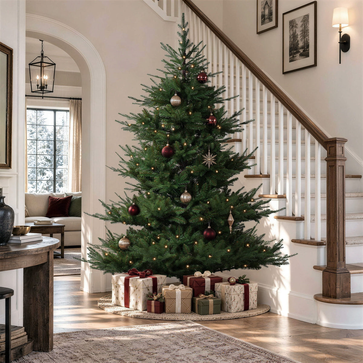 7 FT Realistic Artificial Fir Christmas Tree
